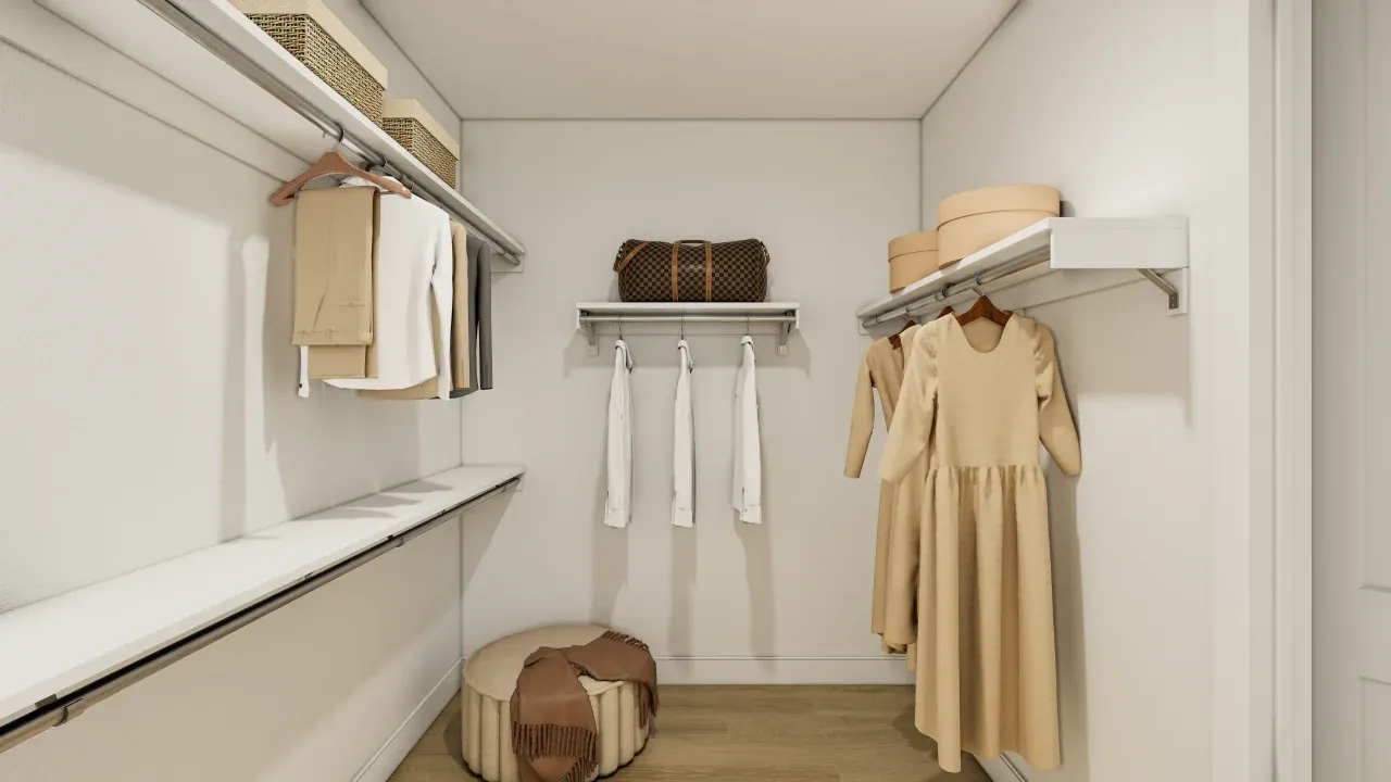 Primary Walk-In Closet