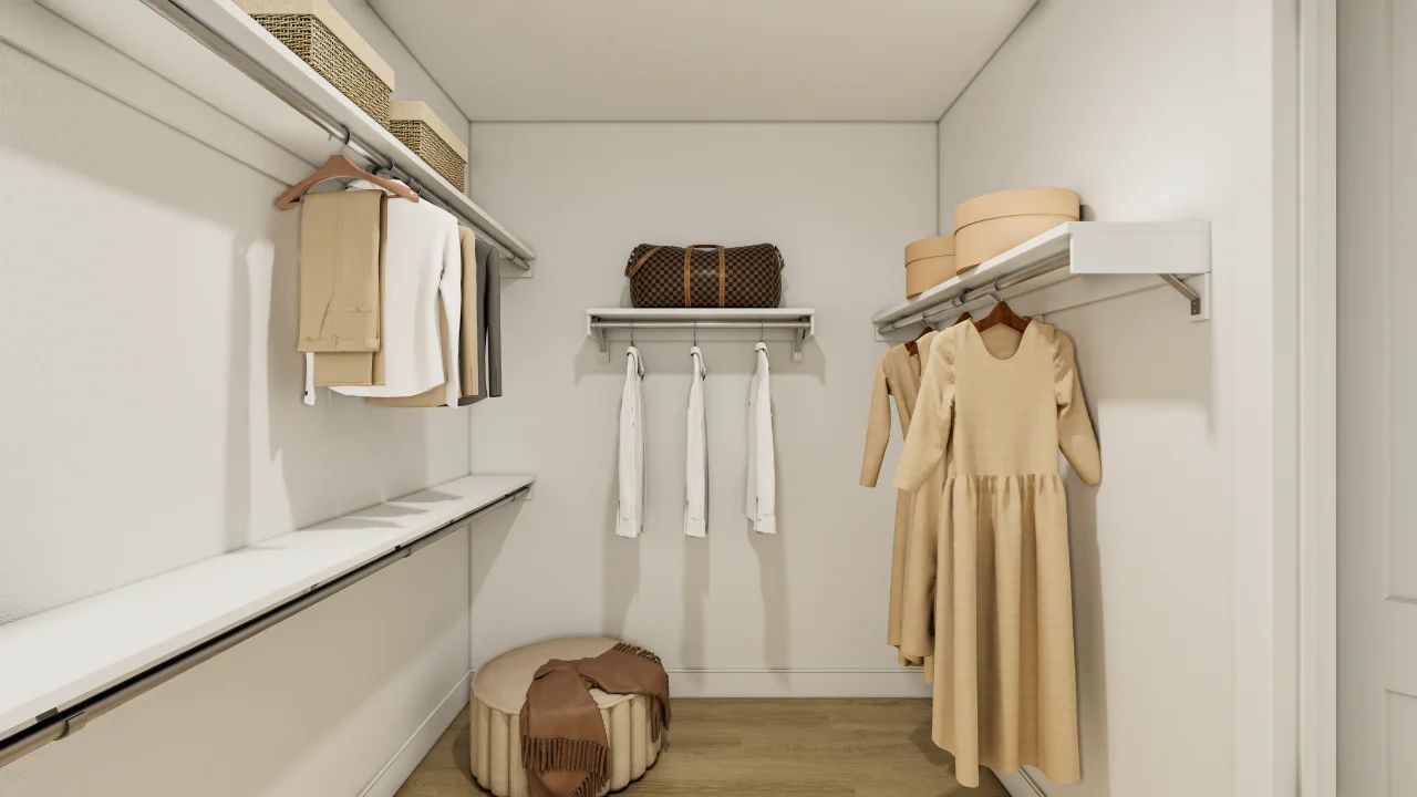 Primary Walk-In Closet