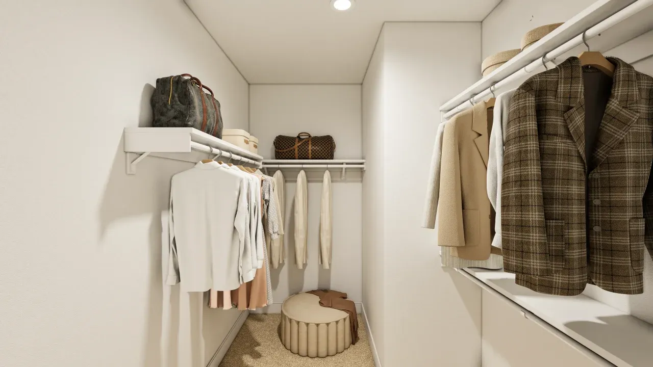 Primary Walk-In Closet