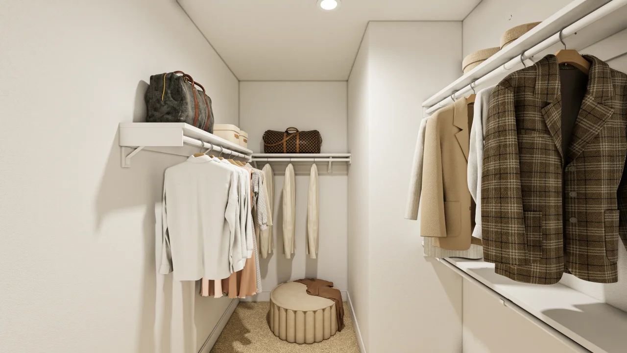 Primary Walk-In Closet
