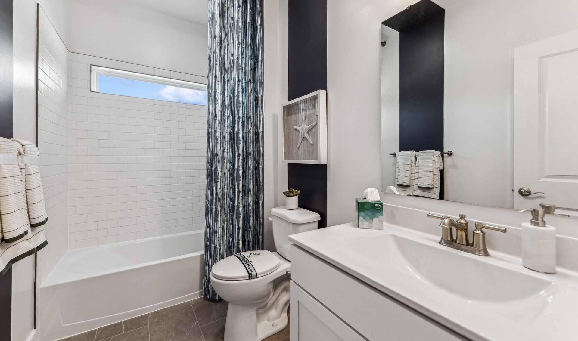 Hall bath