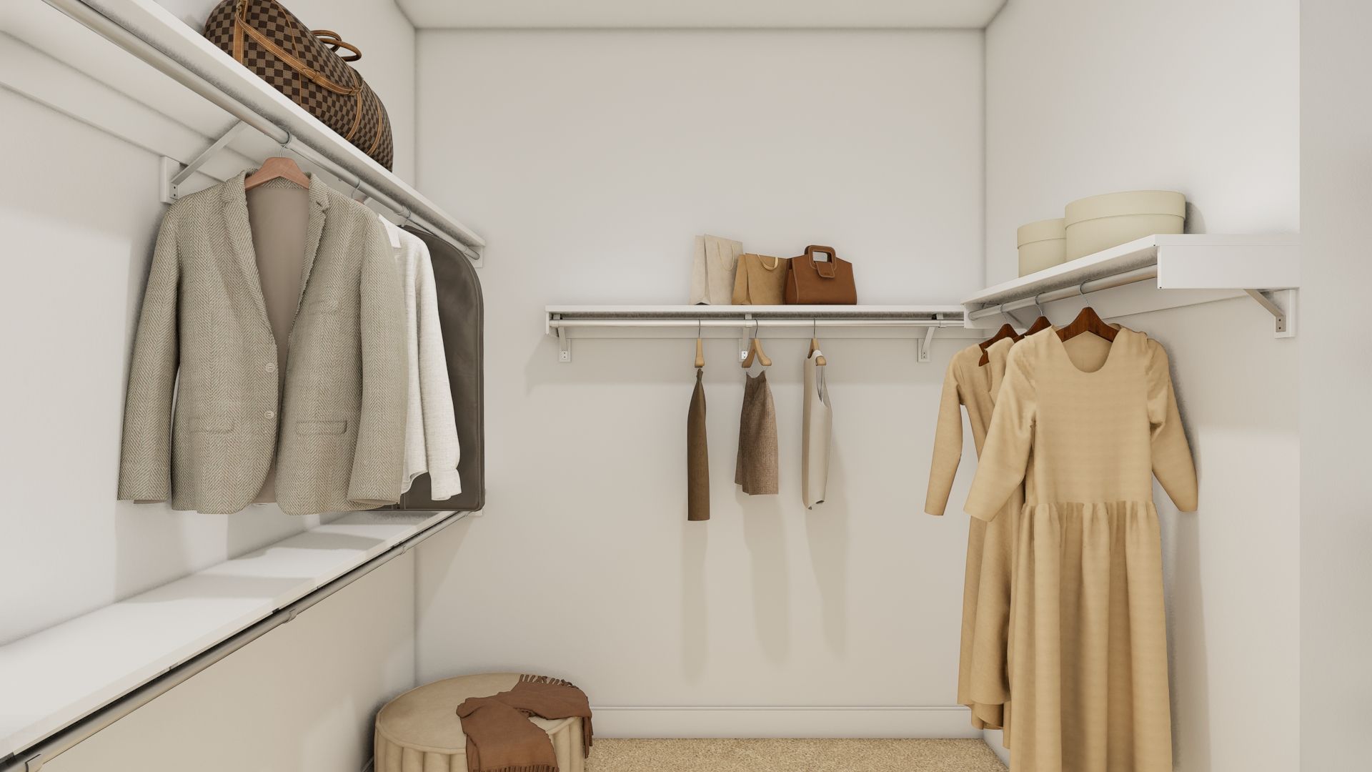 Primary Walk-In Closet