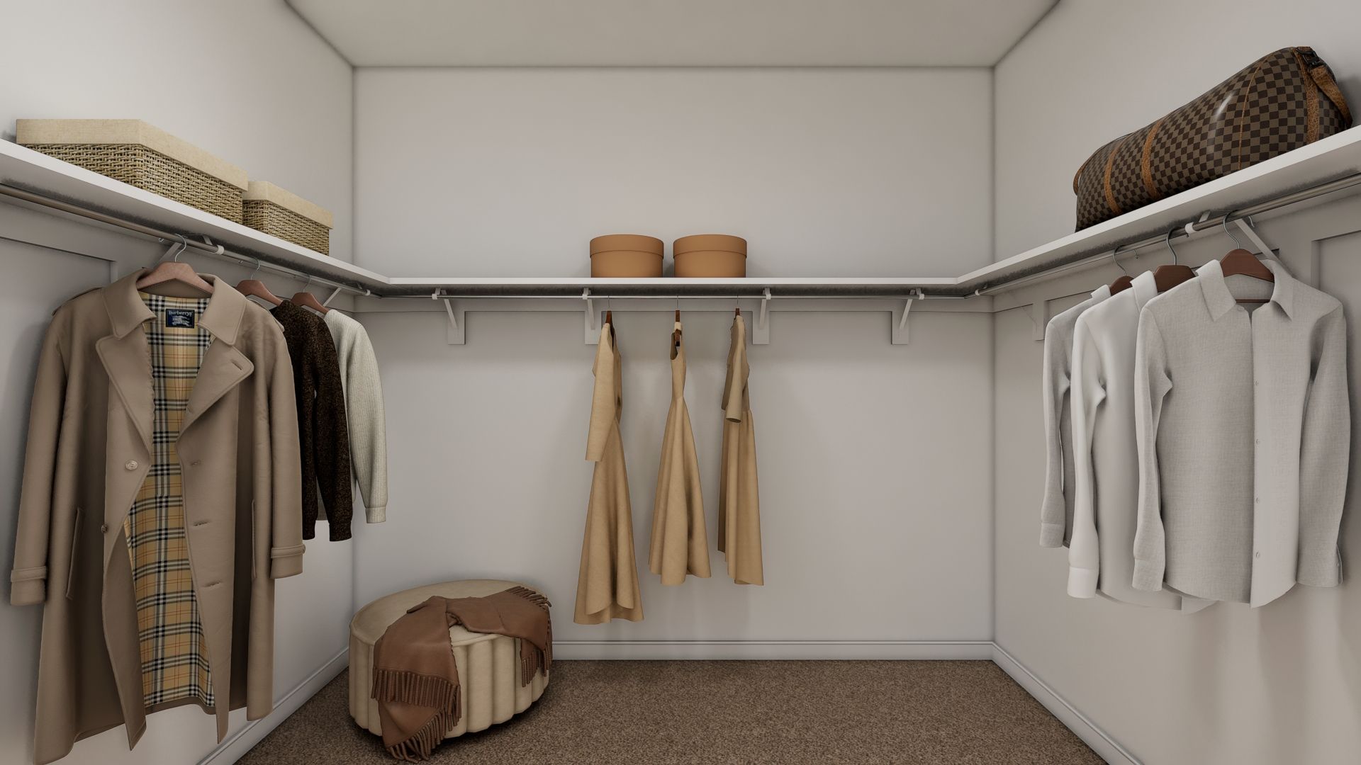 Primary Walk-in Closet