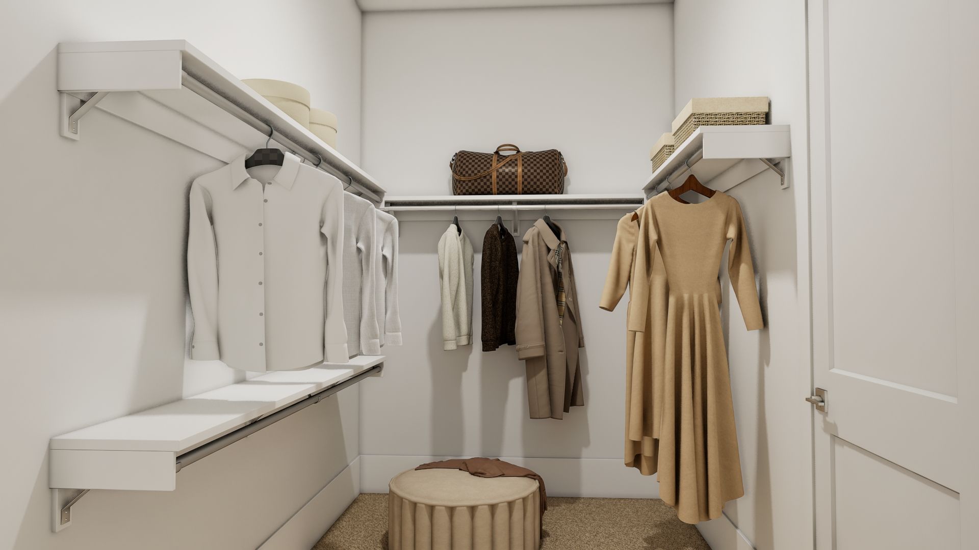 Primary Walk-In Closet