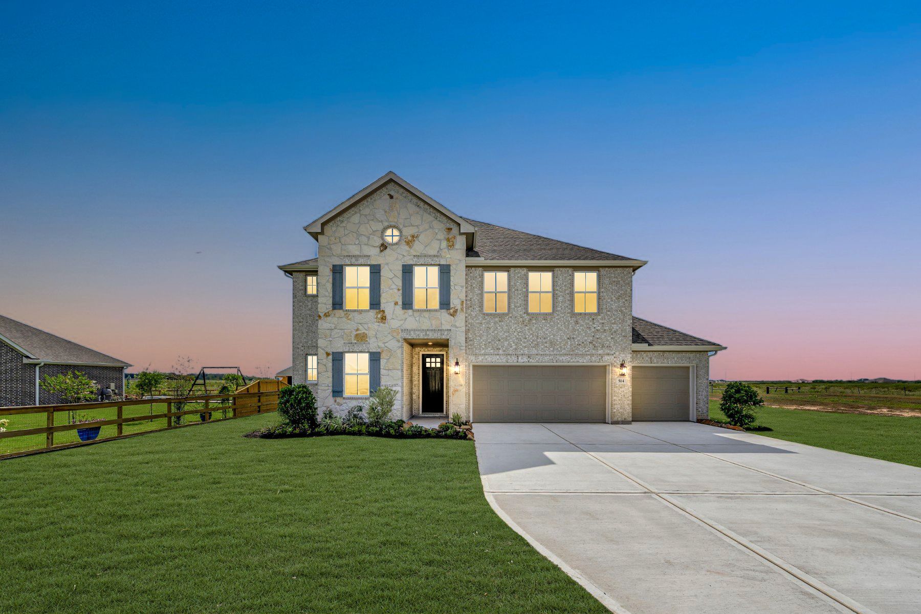 Davenport - Cane Crossing Estates: Sealy, Texas - K. Hovnanian® Homes