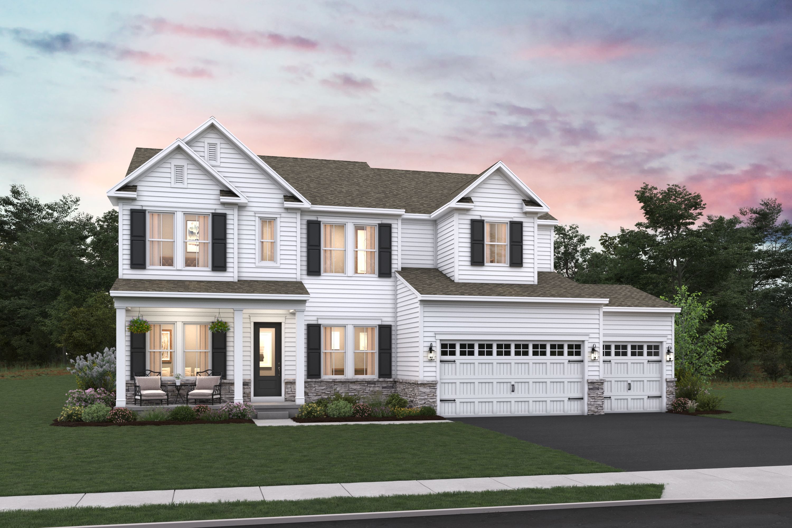 Stavanger III - Sunny Slope Crossings: Bethlehem, Pennsylvania - K. Hovnanian® Homes
