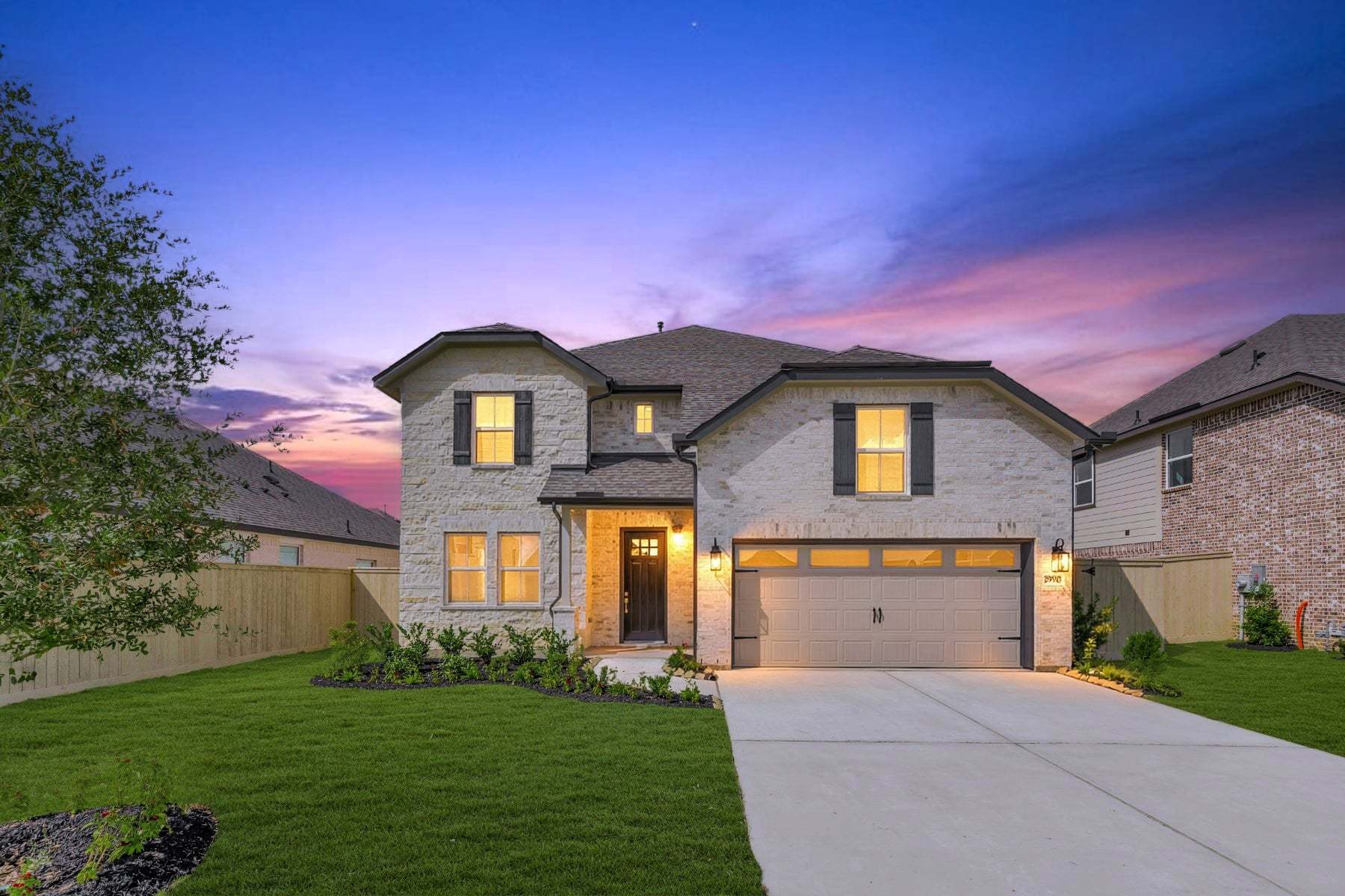 El Paso - Oakberry Trails: Waller, Texas - K. Hovnanian® Homes
