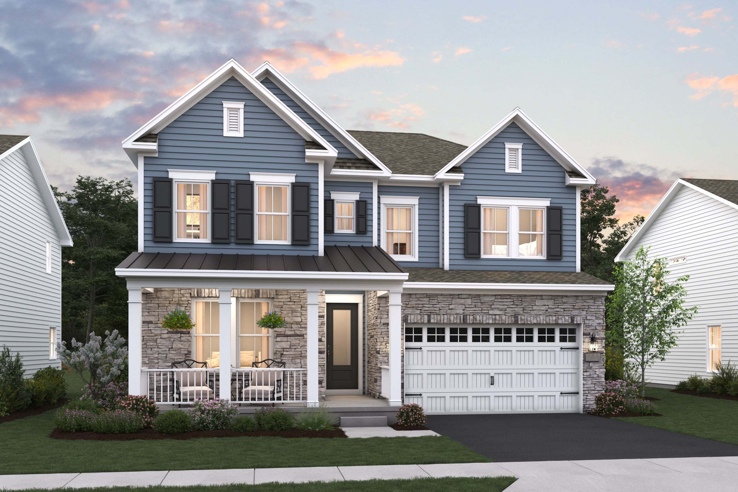 Macon II - Country Woods at Neptune: Neptune, New Jersey - K. Hovnanian® Homes