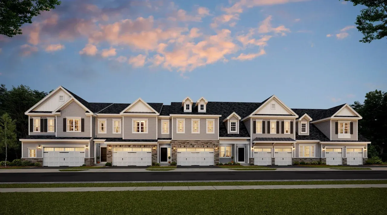 Luxurious Townhomes-Artist Rendering