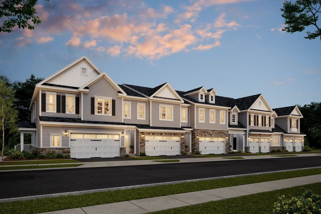 Luxurious Townhomes-Artist Rendering