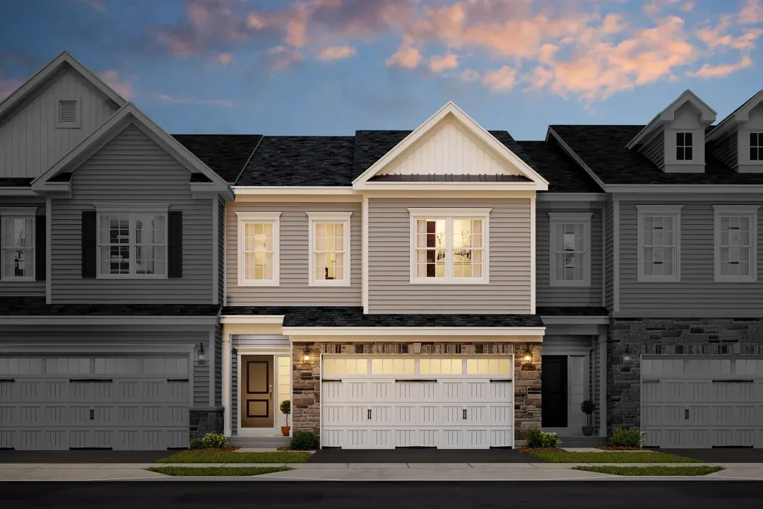 Cape Dory - Townes at West Windsor: West Windsor Township, New Jersey - K. Hovnanian® Homes