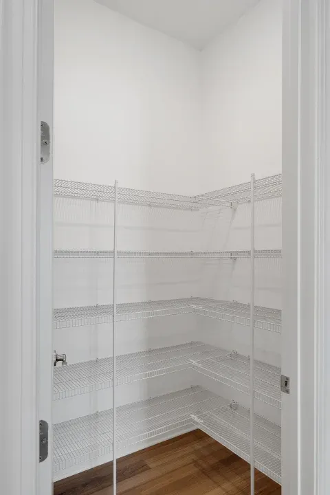 Kitchen walk-in pantry