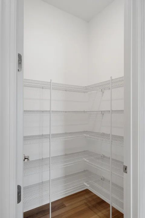 Kitchen walk-in pantry