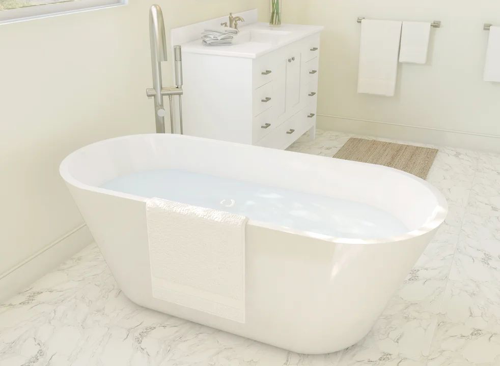 Primary bath optional freestanding tub