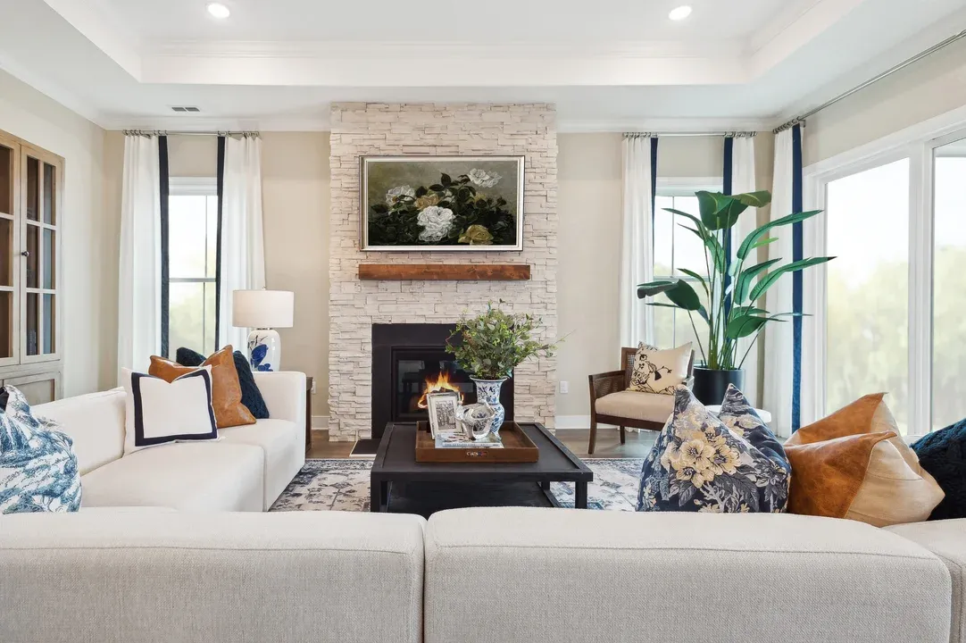 Decorative fireplace