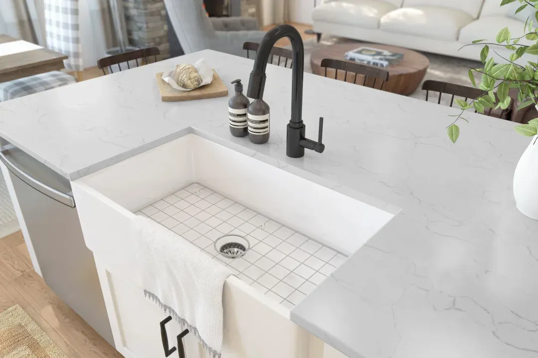 Kitchen with Farmhouse sink