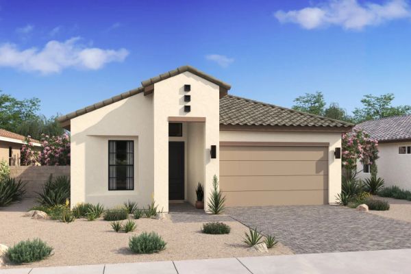 Clyde III plan by K. Hovnanian's Four Seasons in Buckeye