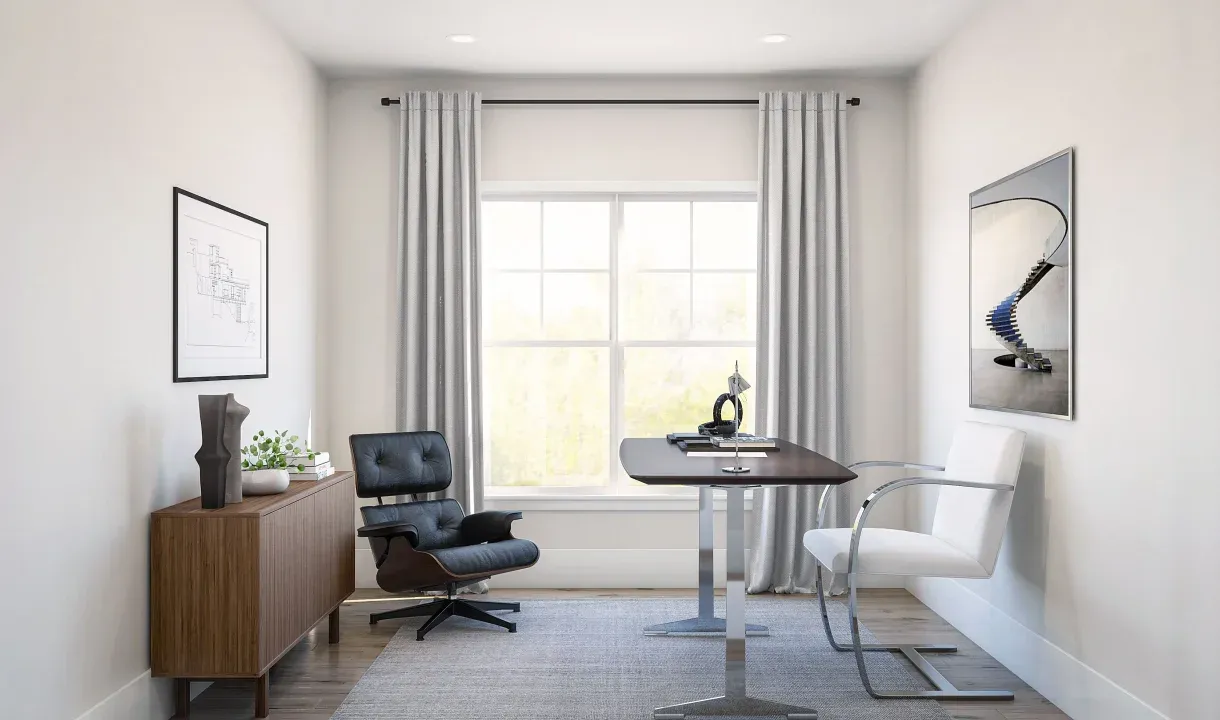 Home Office-Artist Rendering
