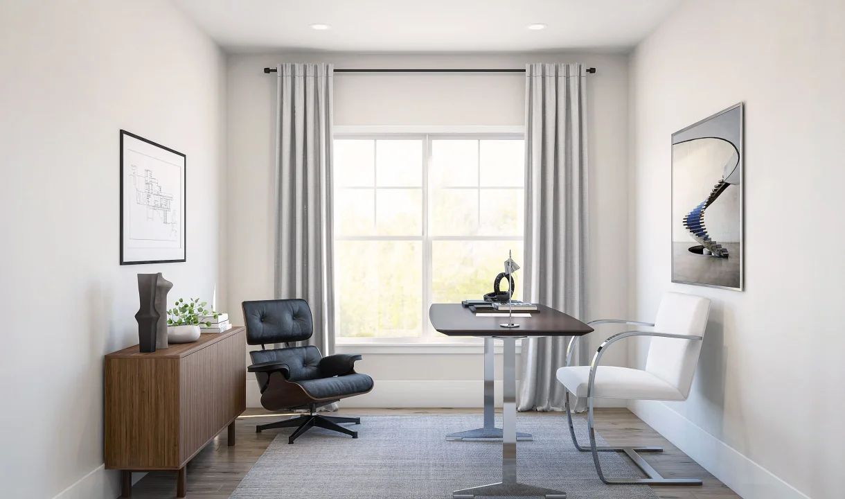 Home Office-Artist Rendering