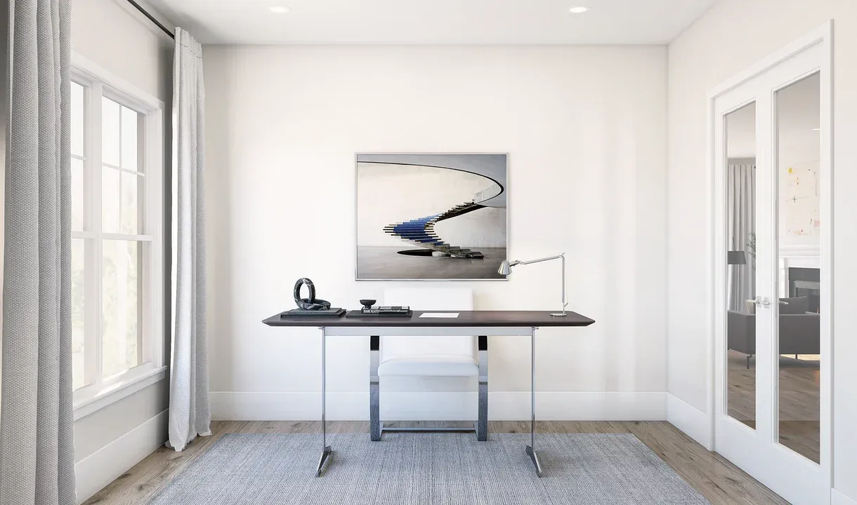 Home Office-Artist Rendering
