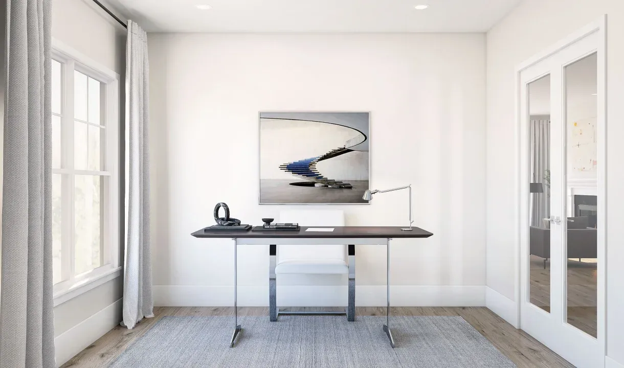 Home Office-Artist Rendering