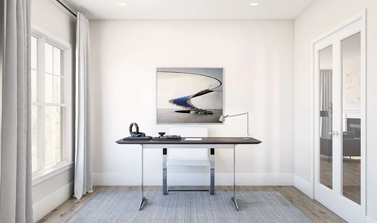 Home Office-Artist Rendering