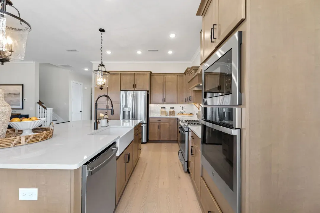 Kitchen with center island