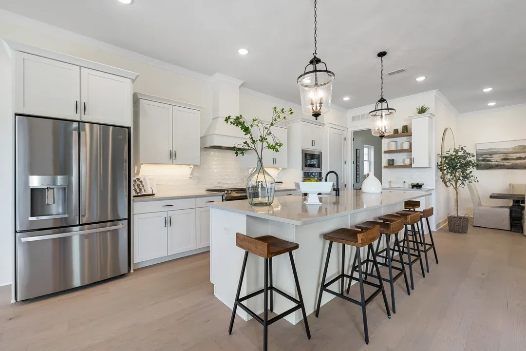 Kitchen with center island