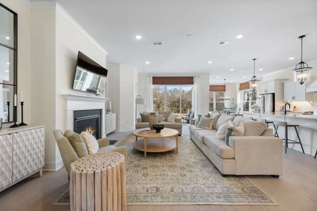 Open concept floorplan