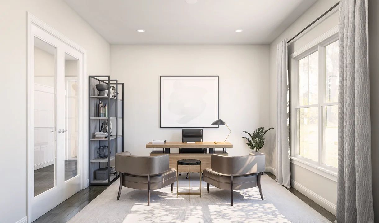 Home Office-Artist Rendering