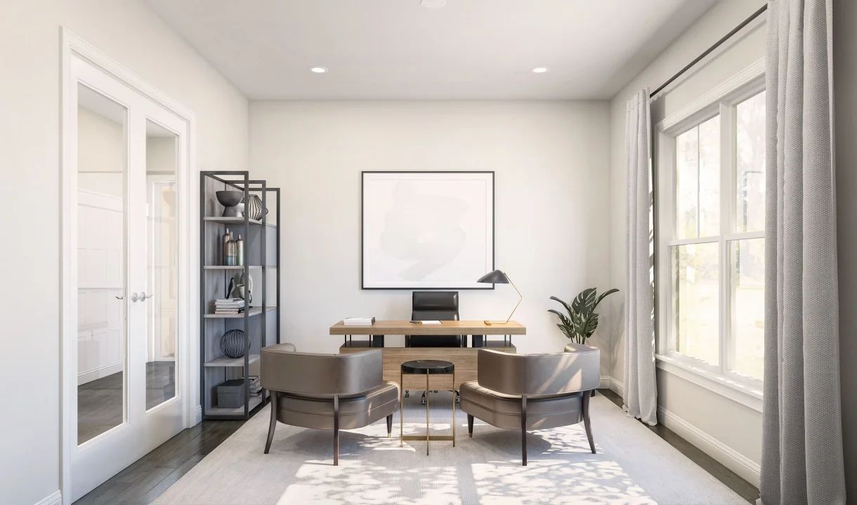 Home Office-Artist Rendering