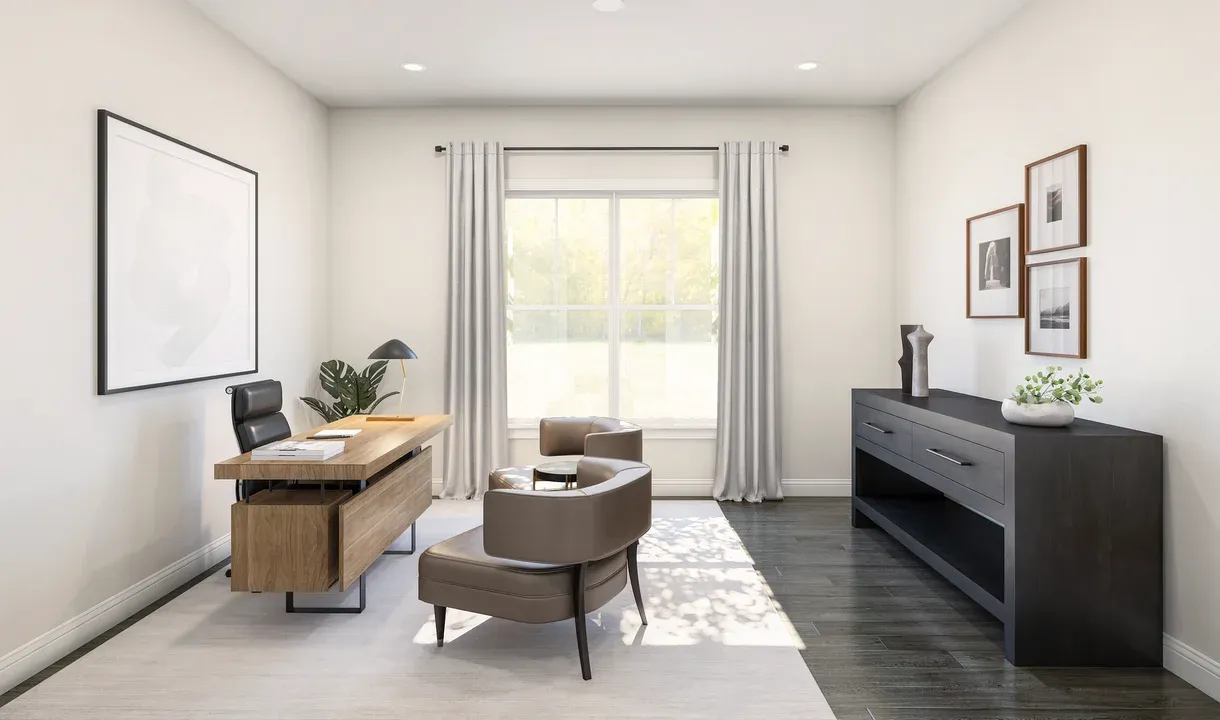 Home Office-Artist Rendering