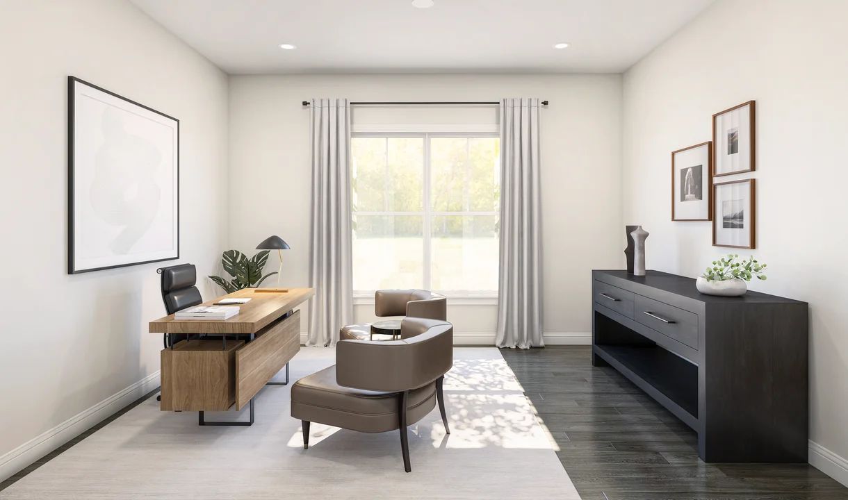 Home Office-Artist Rendering