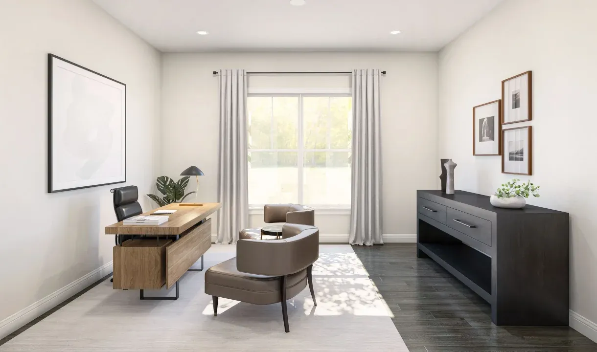 Home Office-Artist Rendering