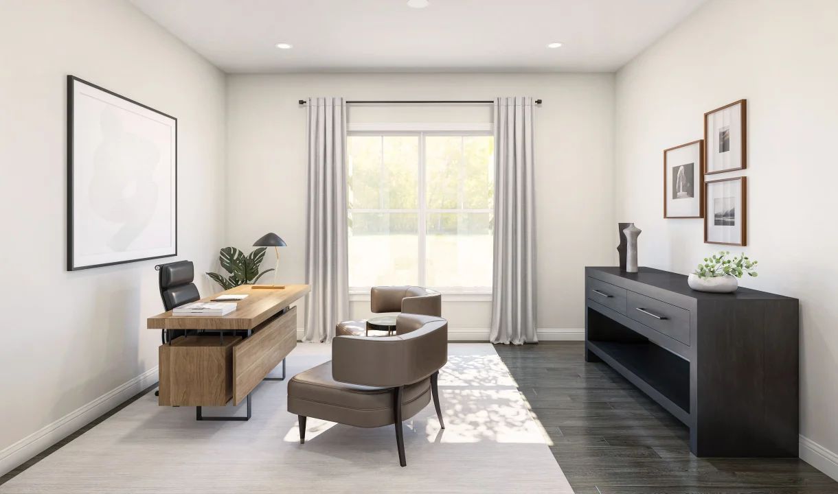 Home Office-Artist Rendering