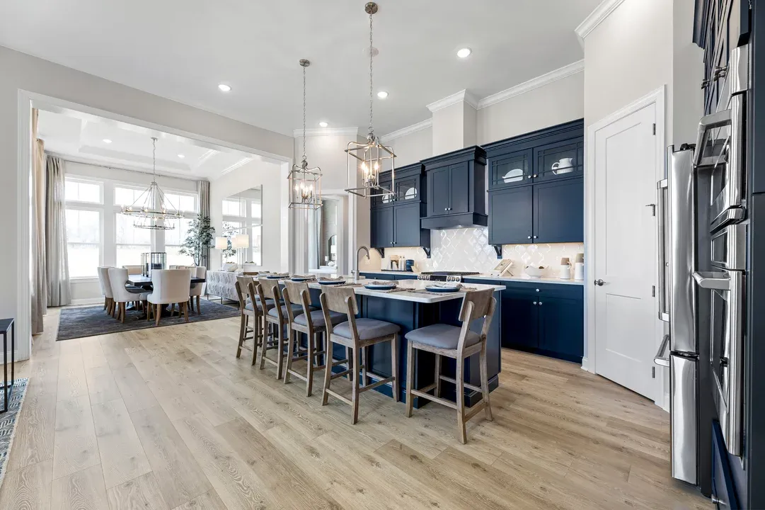 Kitchen with center island