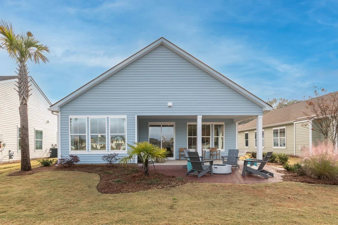 Covered patio