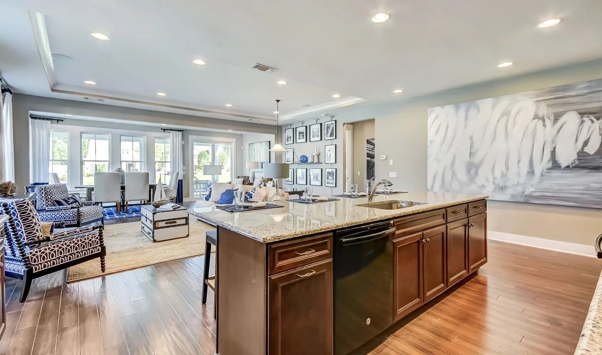 Recessed lighting throughout