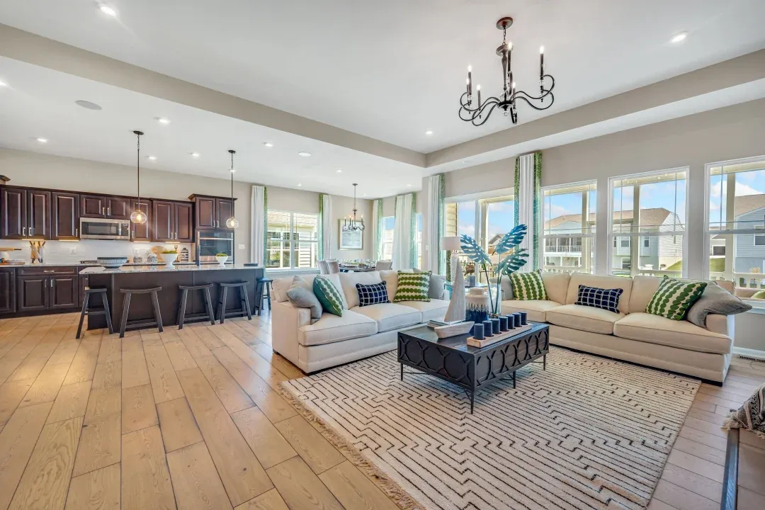 Open concept floorplan