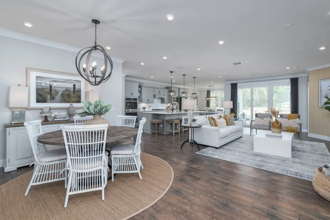 Open concept floorplan