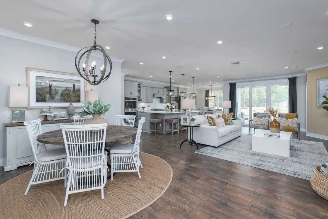 Open concept floorplan