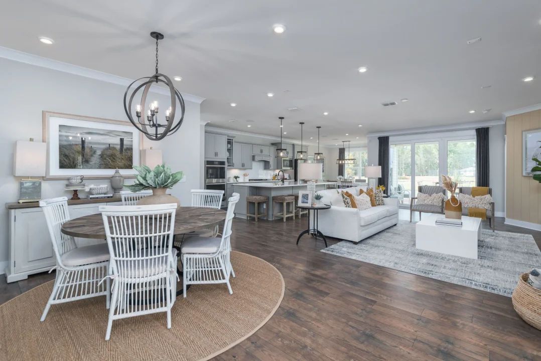 Open concept floorplan