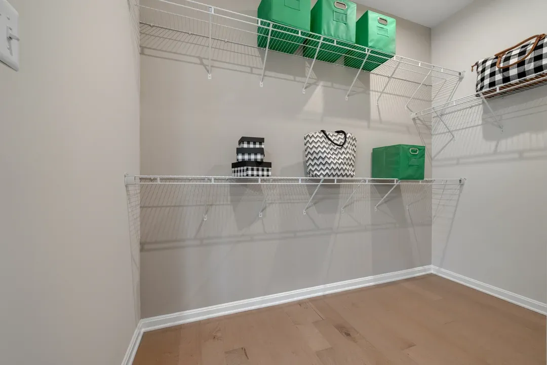 Primary walk-in closet