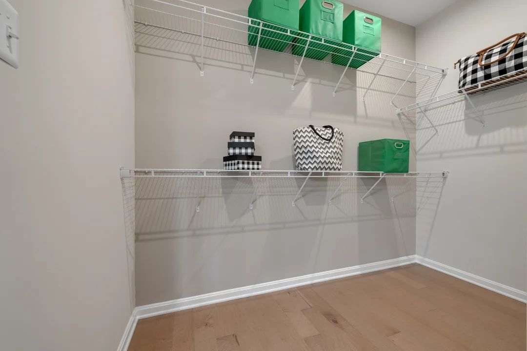 Primary walk-in closet