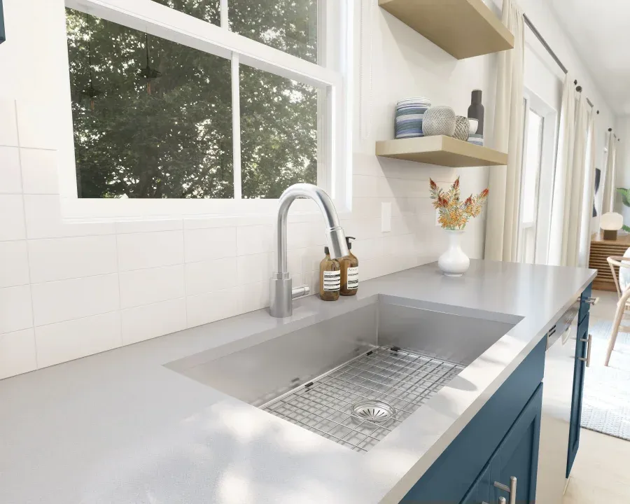 Stainless steel undermount sink