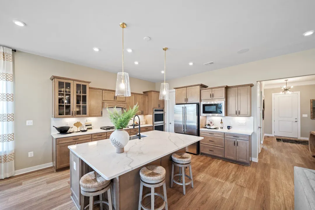 Kitchen with center island