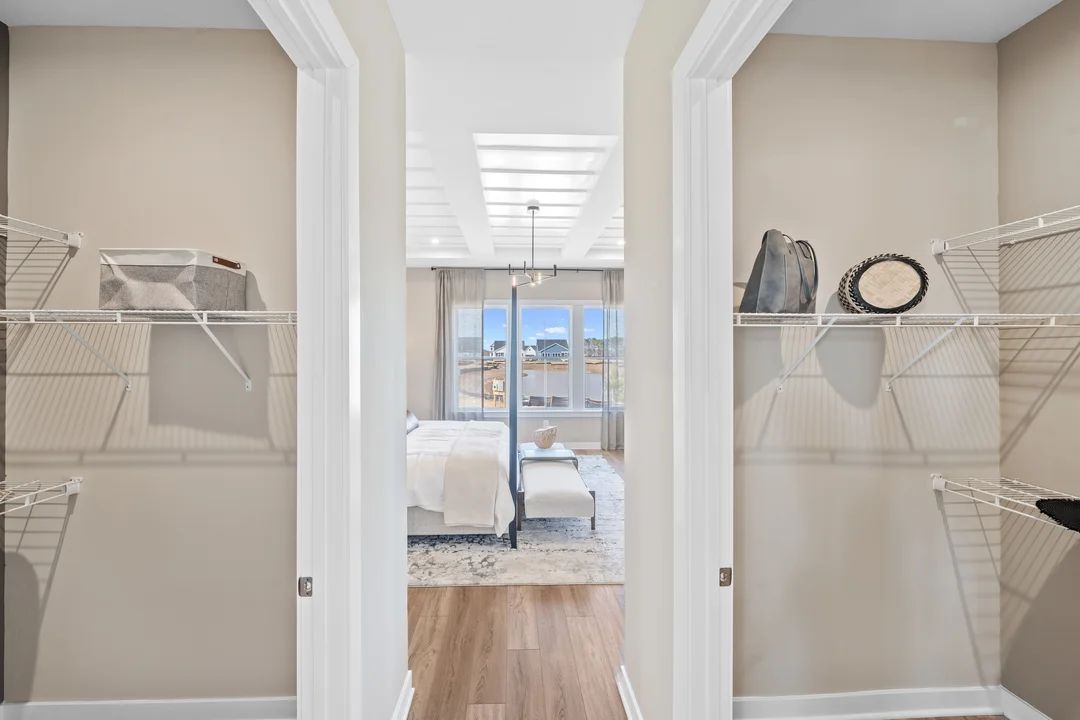 Primary Walk-In Closets