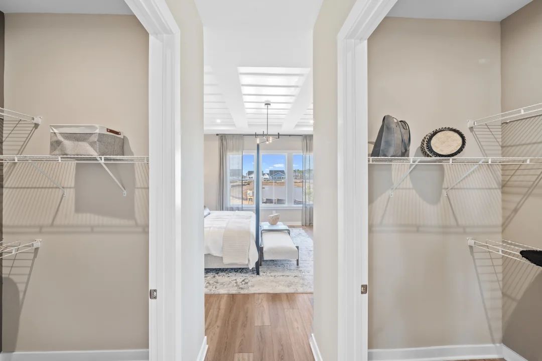 Primary Walk-In Closets