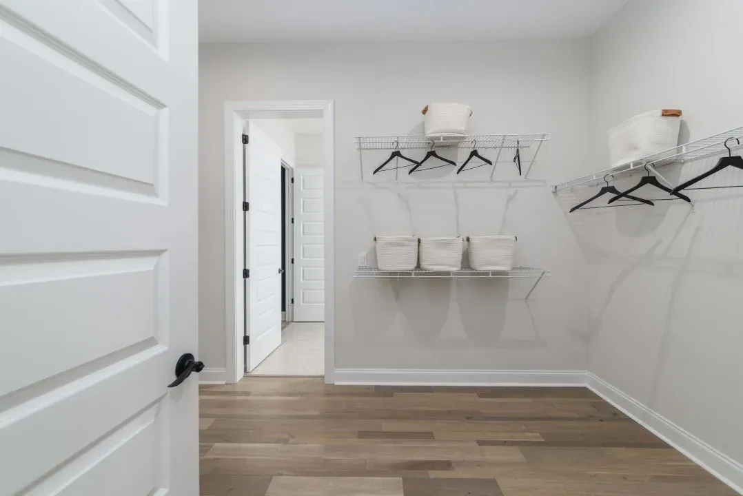 Owner's walk-in closet