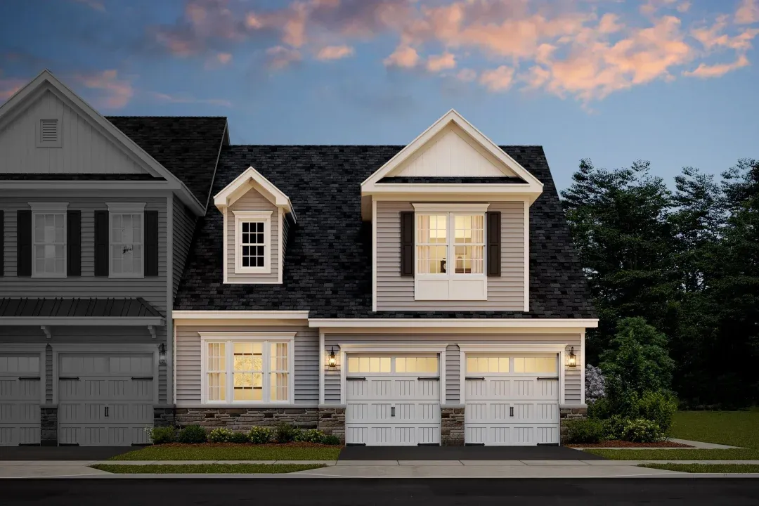 Downeaster - Townes at West Windsor: West Windsor Township, New Jersey - K. Hovnanian® Homes